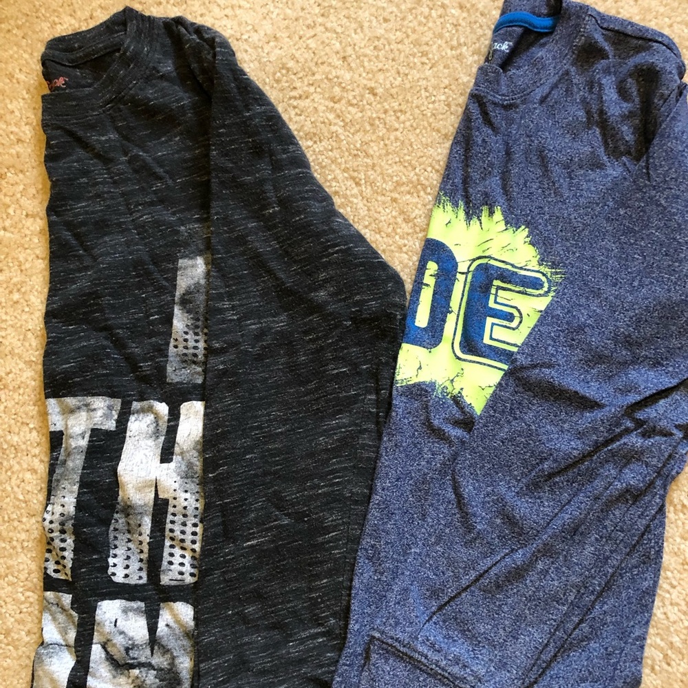 2 Medium GUC Cat & Jack long sleeve shirts